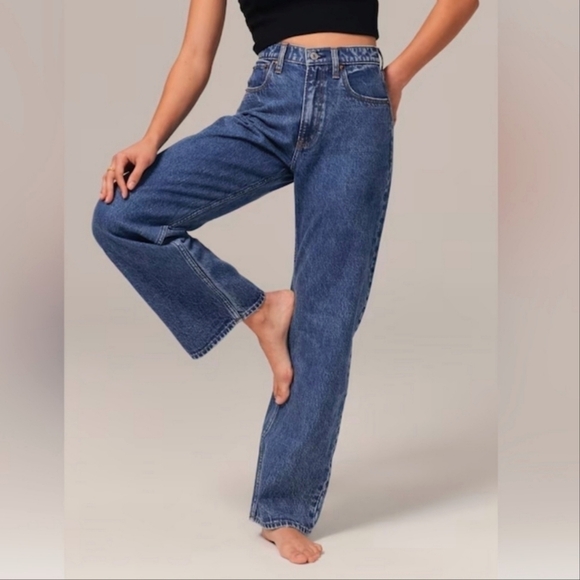 Wrangler 2 Vintage 70s Regular Relaxed Fit High Rise Medium Wash USA Mom Jeans - Picture 1 of 14